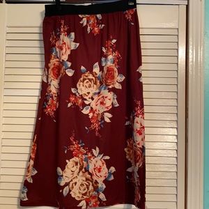 Brand New longer length midi skirt 2 mediums and 1 large